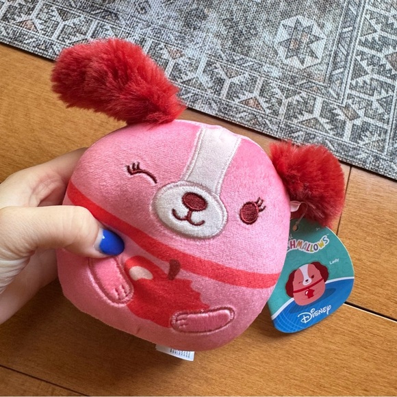 Disney Pink and Red Stuffed Animal - Picture 2 of 6